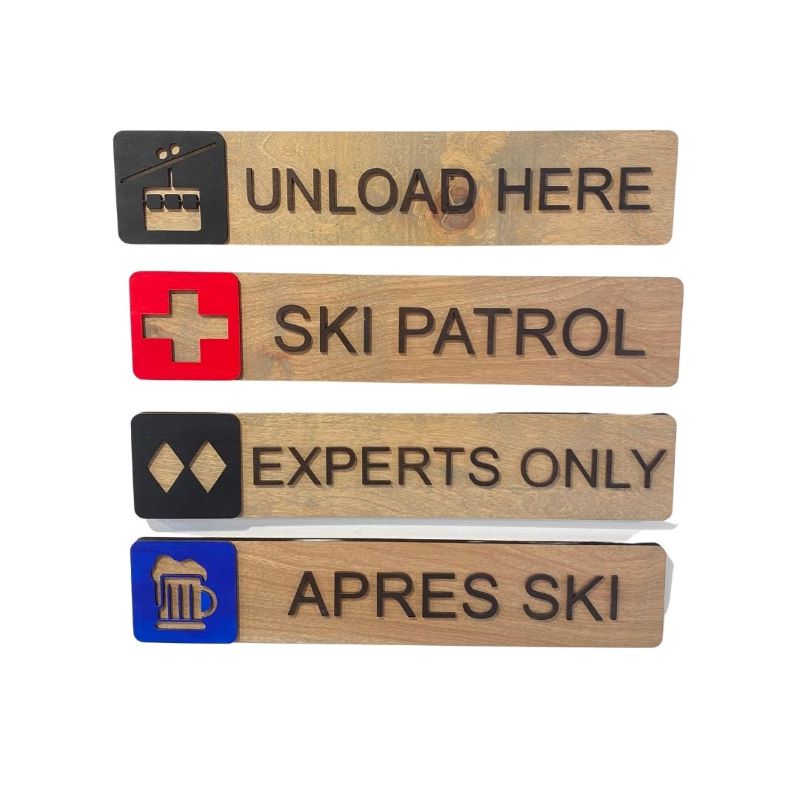 -Revampt Exclusive- Ski Signs