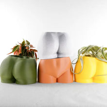 Load image into Gallery viewer, Feminine Butt/Booty Planter w/ Drip Tray

