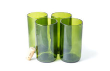 Load image into Gallery viewer, Repurposed Wine Punt Glassware- Green
