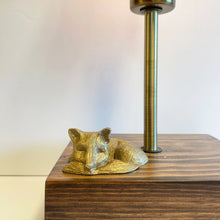 Load image into Gallery viewer, Sleeping Fox Touch Lamp- Tall
