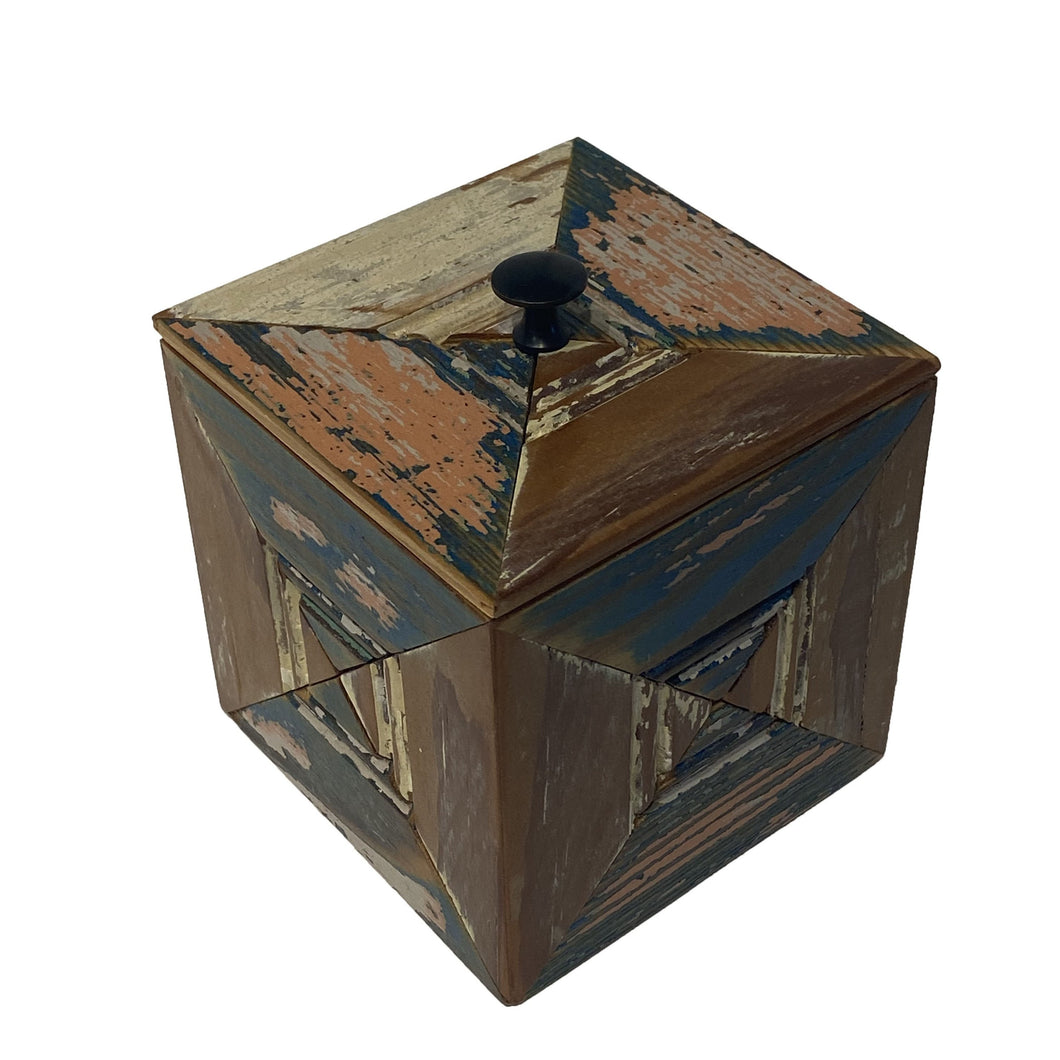 Harlequin Box- Reclaimed